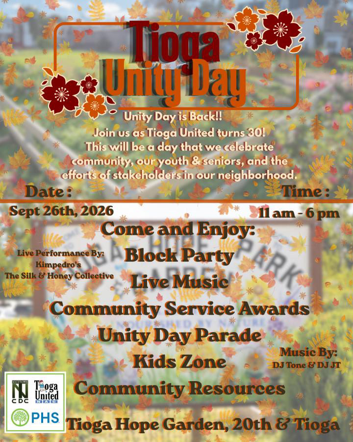 Tioga Unity Day original event flyer